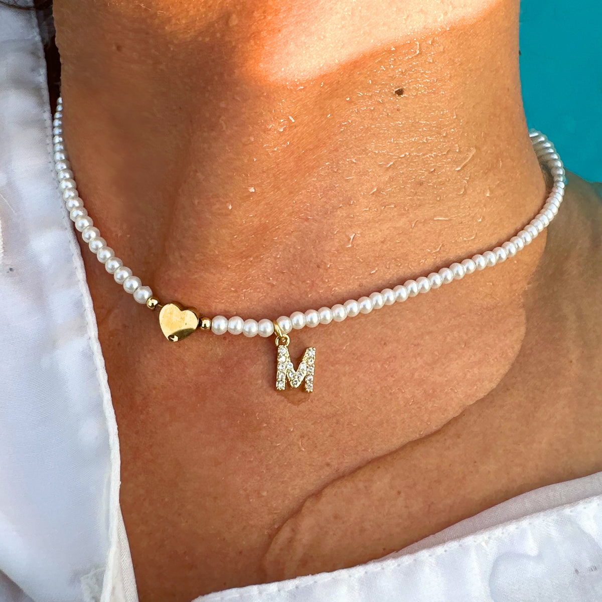 Marciella Letter Choker